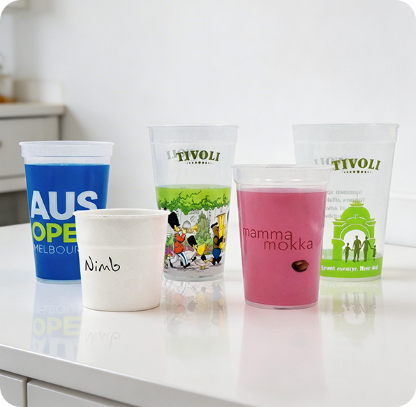 Vaso de plástico
